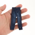 thumbnail image 1 of Ropa en Miniatura para Hombre Hugo Disfraz para Figuras de Acción 1/12 Jeans Azul, 1 of 10