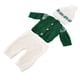 thumbnail image 2 of Traje De Fotografía De Bebé, Mohair Christmas Accesorios De Fotografía Cómodos Para Recién Nacidos Para El Bautismo De Recién Nacidos ANGGREK Verde, 2 of 8