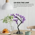 thumbnail image 5 of KAKOWELY Lámpara de rosa, lámpara LED de flores, lámpara de escritorio, lámpara de noche, luz decorativa, decoración de dormitorio, 5 of 5