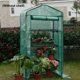 thumbnail image 4 of Muyoka Cubierta de invernadero de 4 niveles Cubiertas para plantas de reemplazo de invernadero sin llamar para jardín 70 X 50 X 160 Cm / 27.55 * 19.68 * 62.99 In (No incluye estante de hierro) Muyoka Hogar, 4 of 6