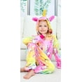 thumbnail image 5 of Uderui Pijamas de Unicornio para niños, Disfraz de Cosplay de una Pieza, Ropa de Dormir de Animales para niñas y niños, 5 of 5