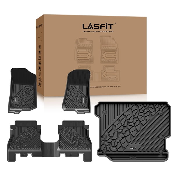 Alfombrillas y alfombrillas para maletero para Jeep Wrangler JL 2018-2025