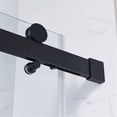 thumbnail image 3 of Pemberly Row Matte Black Shower Kit Base and Door 32" x 60" x 81", 3 of 18