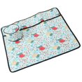 thumbnail image 3 of Sewing Machine Table Mat Peony Flower Pattern Waterproof ScratchResistant Cotton Household Products Dust Cover, 3 of 14