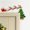 C, variant on Bouanq Christmas Decorations Xmas Tree Decor Stereoscopic Santa Claus Deer Cart Wooden Door Corner Sticker Door Frame Festival Decorative Wall Sticker Colorful Wood