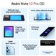 thumbnail image 3 of Teléfono inteligente Xiaomi Redmi Note 12 Pro 5G + 4G 256 GB + 8 GB, 3 of 3