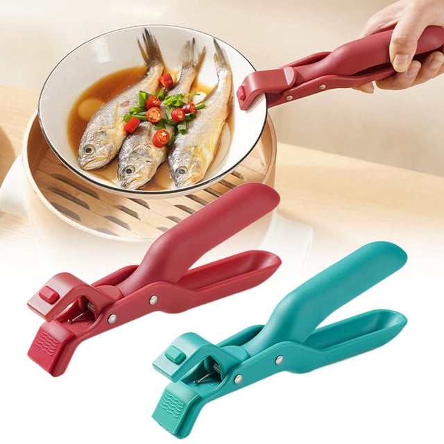Clip multiusos para soporte de cuenco antiescaldaduras para cocina, nuevo Clip antiescaldaduras de aislamiento térmico antideslizante de silicona, multifunción