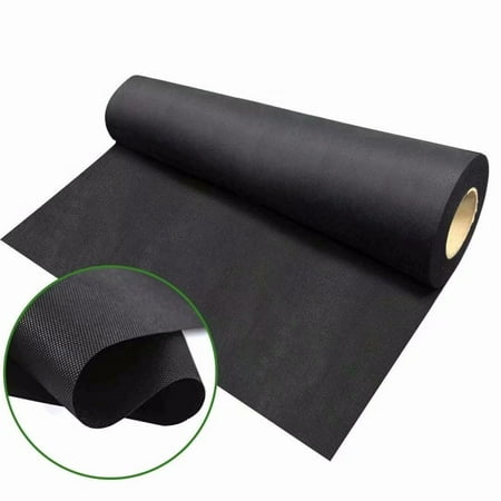 Agfabric Landscape Weed Barrier Fabric Heavy Duty Non-Woven Ground Cover Fabric for Gardening Mat 2.3Oz 3x5ft Soil Erosion Control and UV Stabilized Weed Block for Raised