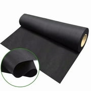 Agfabric Landscape Weed Barrier Fabric Heavy Duty Non-Woven Ground Cover Fabric for Gardening Mat, 3.0z 3x10ft, Soil Erosion Control and UV Stabilized Weed Block for Raised Bed