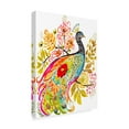thumbnail image 2 of Trademark Fine Art 'Peacock Ornate' Canvas Art by Karen Fields, 2 of 3
