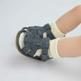 thumbnail image 2 of Isbasic Infant Baby Boys Girls Summer Beach Sandals Breathable Athletic Anti-slip Soft Sole Newborn First Walker Crib Shoes, 2 of 7