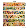 thumbnail image 2 of Stair stickers, Wall Tile Sticker Decals Color Mosaic Self-Adhesive Tile Stickers Stair Mural Vinyl for Walls Kitchen Home Decorations, Backsplash Stickers 39.37" L x 7.08" W, 2 of 9