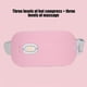 thumbnail image 4 of USB Charging Heating Warm Uterus Belt Hot Compress Waist Protection LED Indicator Displaypink, 4 of 5