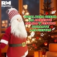 thumbnail image 3 of Muñeco De Navidad Santa Claus Decoración De Pie Retráctil, 3 of 6