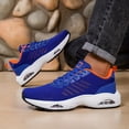 thumbnail image 6 of PLERISE Men's Air Cushion Sports Sneakers, Lightweight Breathable Running and Walking Shoes, Lace-Up Casual Footwear for Gym, Outdoor Activities, and Daily Comfort, 6 of 9