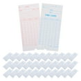 thumbnail image 1 of 100pcs Time Cards Daily Weekly Employee Time Sheet Weekly Time Cards For Time Clock Attendance Recorder Employee Attendance Cardstock, 1 of 6