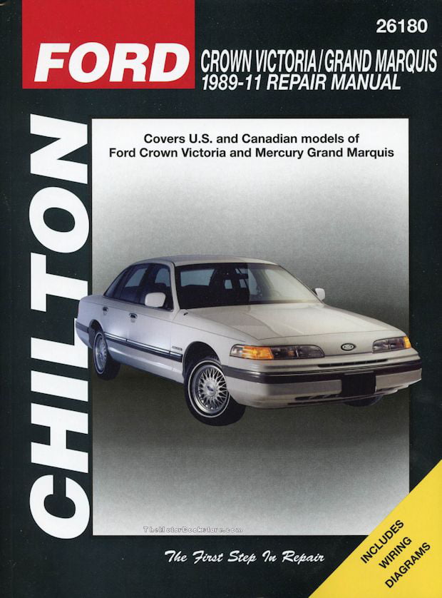 OEM Maintenance Owner/'s Manual Bound for Mercury Grand Marquis 1989
