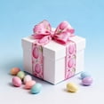 thumbnail image 2 of HuiXinOu Easter Themed Ribbons For Crafts, 14.7ft Egg And Bunny Checkered Pattern Ribbon, Spring Holiday Decorations For Gift Wrapping, Wreath Bows And DIY Projects, 2 of 6