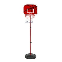 13 3/4" x 55" Basketball Hoop Sports Plastic Play Set - 5 Pieces
