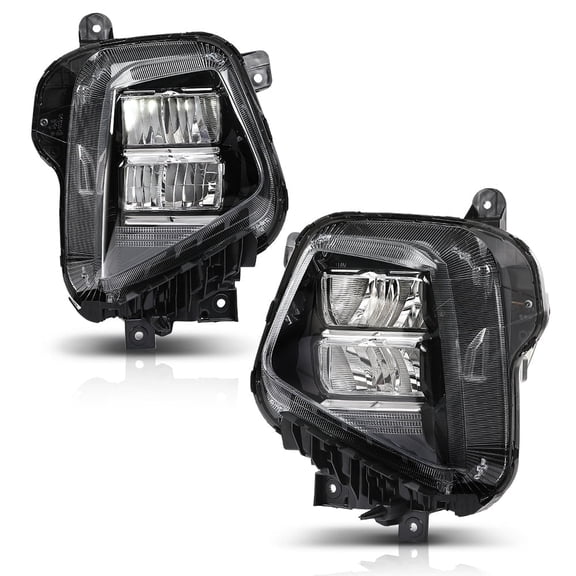 Left & Right Side LED Headlights with Bulb Fit For 2022 2023 2024 Hyundai Tucson