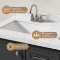 thumbnail image 4 of Eclife 48-Inch Fully Assembled Double Sink Bathroom Vanity with Engineered Marble Top, 4 of 11