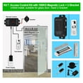 thumbnail image 1 of Wireless Access Controller System Kit Remote Control Door Opener Household Electric Lock ,Long Lasting, 1 of 9