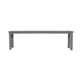 thumbnail image 3 of Liberty Furniture Plantation Key Aluminum Outdoor Dining Bench in Gray Granite, 3 of 6