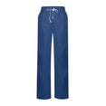 thumbnail image 4 of POROPL Womens Sweatpants,High Waisted Wide Leg Pants Loose Fit Drawstring Casual Lounge Athletic Pants, 4 of 7