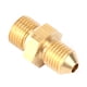 thumbnail image 3 of Enchufe de manguera, UNF macho a AN4 Adaptador de montaje de latón Adaptador de montaje construido para durar, 3 of 8