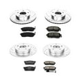 thumbnail image 3 of PowerStop Front and Rear Z23 Evolution Sport Carbon-Fiber Ceramic Brake Pad and Drilled & Slotted Rotor Kit Fits: NISSAN Select Models K2704, 3 of 10