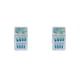 thumbnail image 2 of Soidarity 1 Juego de prensa de punta francesa en las uñas Gradient Extra Long Fashion Full Cover Ballerina Salon Kit de manicura para niñas Type5 NO5 Soidarity CBP262456, 2 of 6