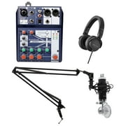 Podcasting Podcast Kit Soundcraft Mixer+Beyerdynamic DT 240 Headphones+Mic+Boom