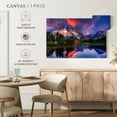 thumbnail image 5 of Elephant Stock Grand Teton Daylight Wall Art - Horizontal Canvas Wall Art - Living Room Wall Decor - Nature Canvas - Blue And Pink Decor - 30" x 20", 5 of 8