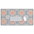 thumbnail image 2 of Society6 Marta Barragan Camarasa Modern brushstroke mosaic Desk Mat 31" x 15", 2 of 3