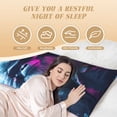 thumbnail image 3 of Naloa Hip-Hop Glasses Gorilla Super Soft 20x60 Body Pillow Case,Long Side Hidden Zipper（PILLOWS ARE NOT INCLUDED）, 3 of 6