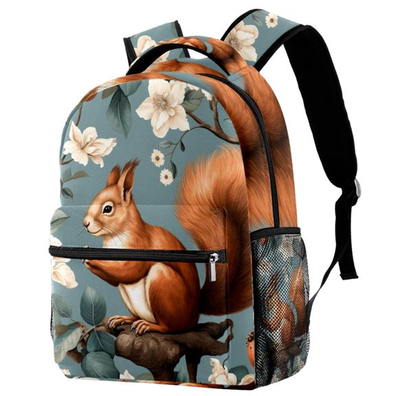 Lightweight Backpack Squirrel School Bag Travel Laptop Daypack for Men Women Casual Rucksack