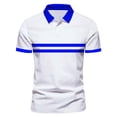 thumbnail image 1 of LUOGENLI T-shirts pour Homme pour Hommes T-shirts d'Été pour Hommes Mode Jeunesse à Manches Courtes Col Rond T-Shirt à Manches Courtes 4TG T-shirts pour Hommes T-shirts Graphiques Pâques Bleu TG, 1 of 2