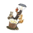 thumbnail image 1 of Luz Solar, Adorno De Mesa, Adorno De Iluminación, Escultura De Animal, Exquisita Figura Artesanal De Resina Para Interior Y Exterior N.° 3 Yuarrent  HA043066-01, 1 of 6