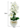 thumbnail image 4 of Mdesiwst Artificial Potted Magnolia Flower,7 Head Faux Floral Plants Bonsai Indoor Outdoor Desktop Decoration, 4 of 6