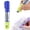 Blue, variant on 2-in-1 Privacy Thermal Paper Eraser Pen with Cutter, Quick Ink Remover for Labels Packages Documents, 1 Pen