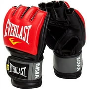 Everlast MMA Pro Style Grappling Gloves, Large/XL Red