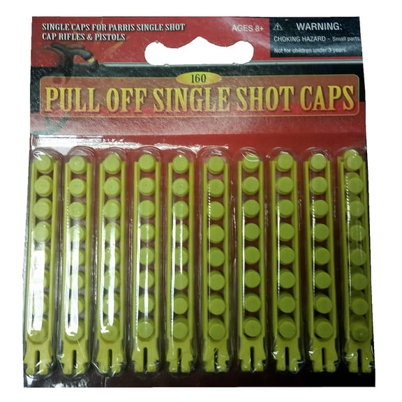 Parris Toys Single Shot Pull Off Action Caps For Mighty Mini