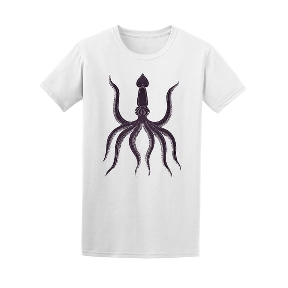 Scary Giant Squid Tee Men's -Image by Shutterstock
