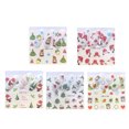 thumbnail image 1 of braveheart 5pcsChristmasThemeNailDecalsDecorJoyfulNailArtStickersHomeSalonHandTipBeautyTool, 1 of 8