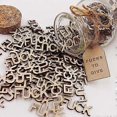 thumbnail image 3 of Wooden Papercut Postcard, Fuck Letter Jar Gift Jar, Jar of Fucks Gift Jar, Fuck Wooden Hollow Letter Piece To Vent Bad Mood, Wooden Papercut Postcard, 3 of 5