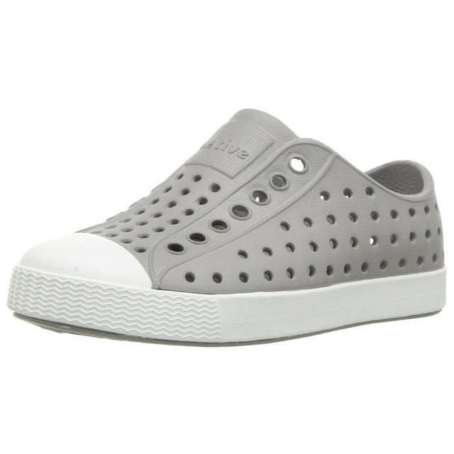 Native 13100100-1501 : Kids Jefferson Child Water Proof Shoes Grey/Shell White (13 M US Little Kid)