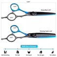 thumbnail image 4 of Tijeras Profesional Inoxidable Port&aacute;til 23 Piezas Kit, con Capa de Barbero y Peine de Maquinilla de Afeitar, Tijeras de Peluquer&iacute;a para Sal&oacute;n y Uso Dom&eacute;stic, 4 of 7
