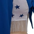 thumbnail image 5 of Sexy Blue Cheerleader Two-Piece Set Top and Shorts, 5 of 7