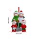 thumbnail image 5 of Adornos para árboles de Navidad que cuelgan la decoración del anillo de cinta de resina colgante para el hogar, 4 personas Noticed HA001055-02, 5 of 6