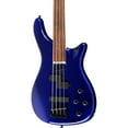thumbnail image 4 of Rogue LX200BF fretless Maple Neck, Rosewood Fingerboard Electric Bass Guitars, Metallic Blue, 4 of 5